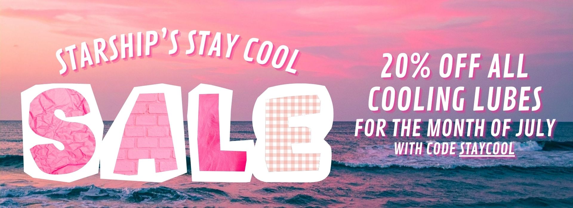 20% Off Cooling Lubes for July