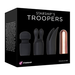 Troopers Wand Attachments by Starship Adult Store Vibrator