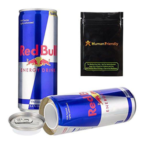 Red Bull can safe