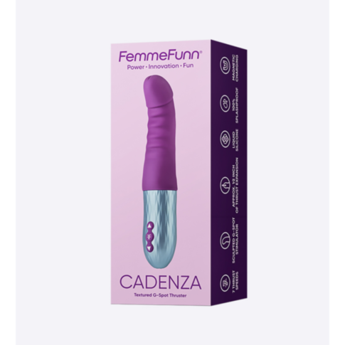 FemmeFun-Cadenza Thrusting G Spot-Purple