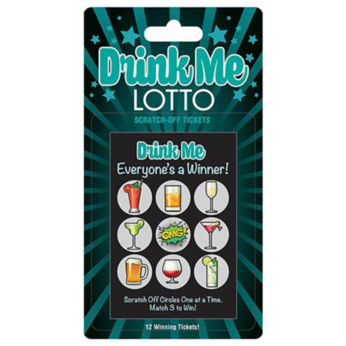 Drink Me Lotto Scratchers