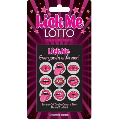 Lick Me Lotto Scratchers