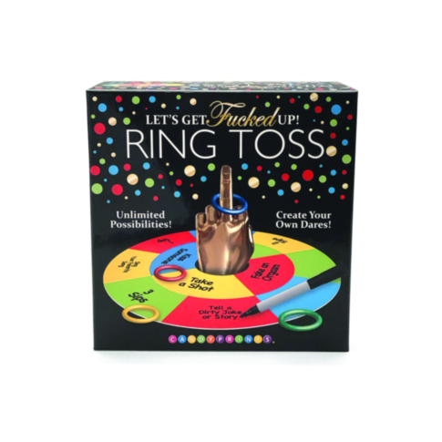 Let's Get Fucked Up Ring Toss Game