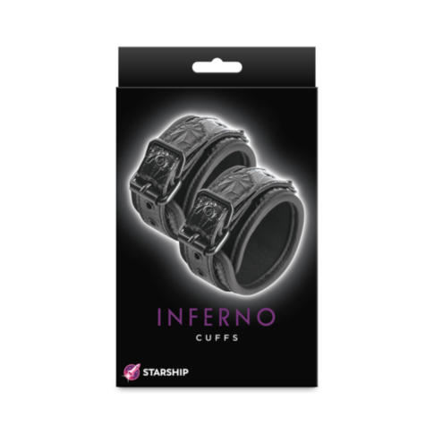 Starship Inferno - Wrist Cuffs - Black