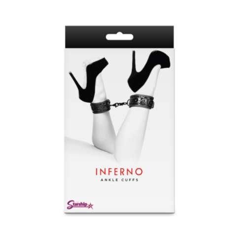 Starship Inferno - Ankle Cuffs - Black