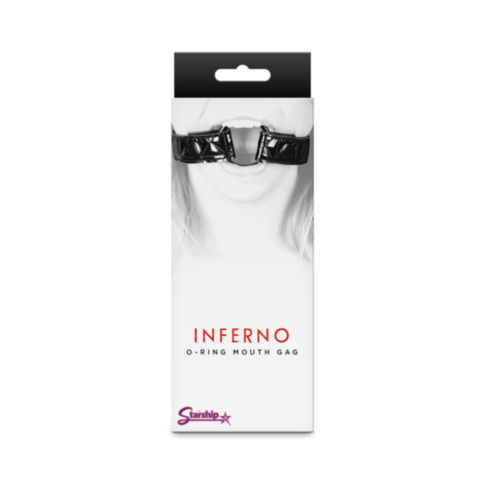 Starship Inferno - O-Ring Mouth Gag - Black