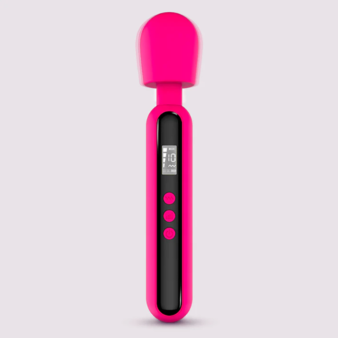 LCD Screen Wand Multiple Functions-Hot Pink&Black