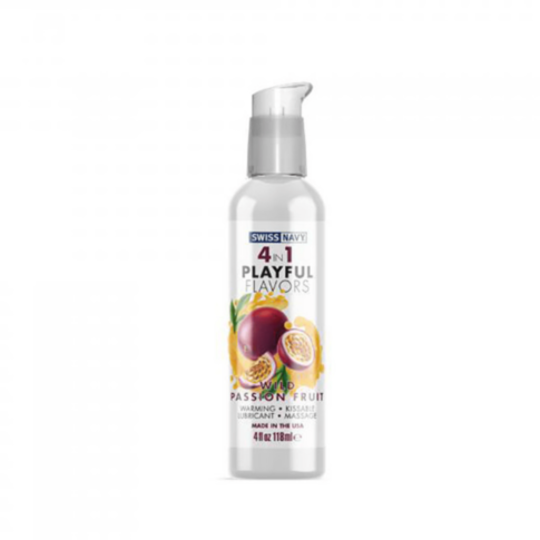 Swiss Navy   4 In 1 Wild Passion Fruit 4oz