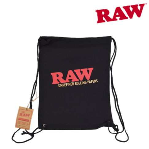 RAW Drawstring Bag Black