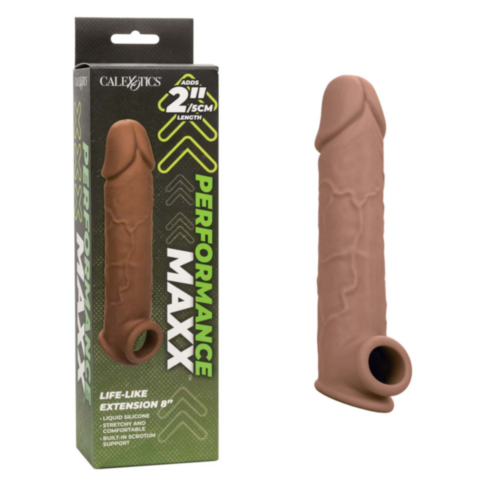 Cal Exotics-Performance Max Life Like Ext 8in-Brown