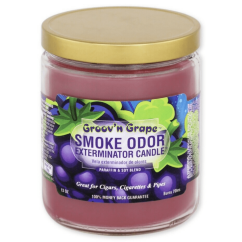 Smoke Odor Candle Groovn Grape