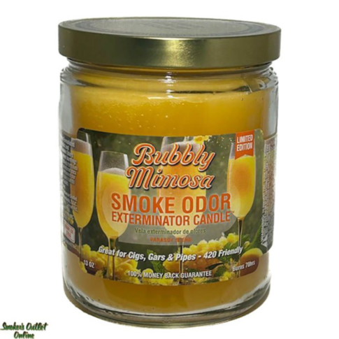 Smoke Odor Candle Bubbly Mimosa