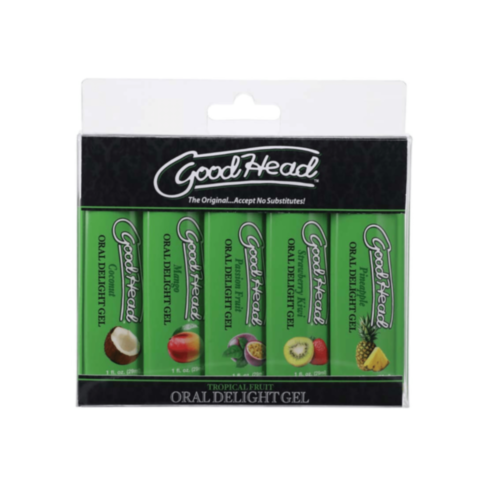 Goodhead Oral Delight Gel 5pk Tropical Fruit