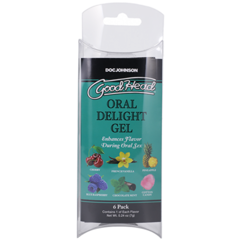 Goodhead Oral Delight Gel Green 6 pack