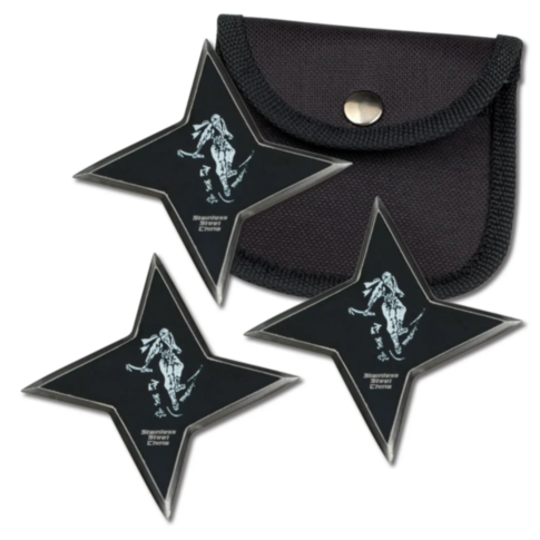 3pc Ancient Samurai Throwing Stars