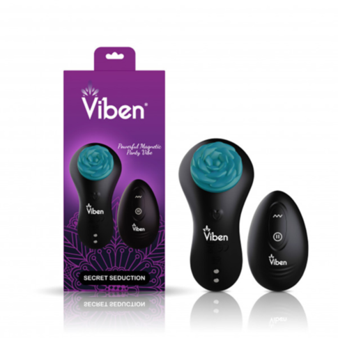 Viben-Sil Remote Control Panty Vibe-Blk Ocean