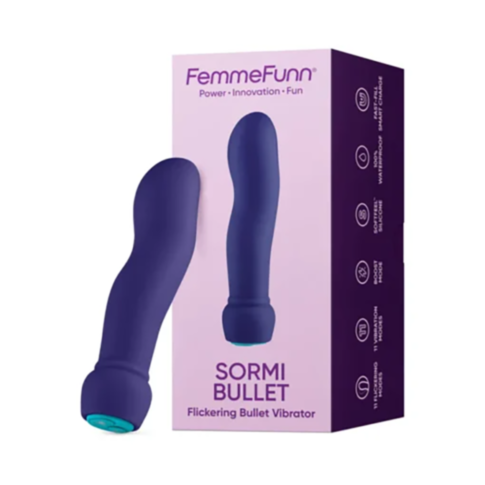 FemmeFun-The Sormi Flickering Bullet-Dark Purple