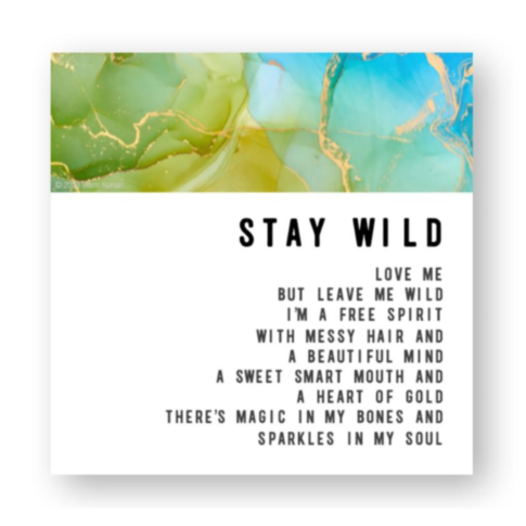 Stay Wild Magnet