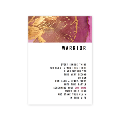 Warrior Magnet