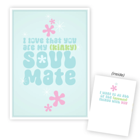 Kinky Soulmate Card