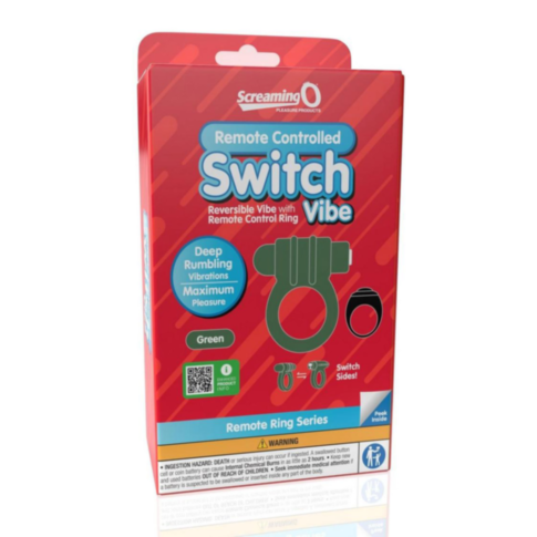 Screaming O Remote Switch Vib Ring-Green