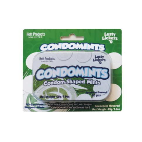 Condimints-Spearmint Condom Shaped Mints