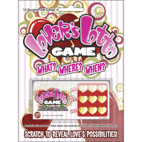 Lovers Lotto Game-Scratchers Game