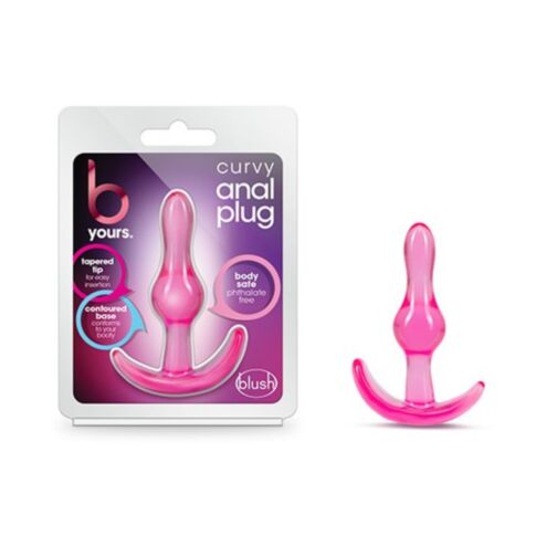 B Yours Curvy Plug Small Pink