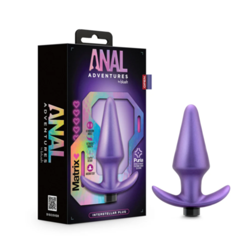 Anal Ad Matrix-Interstellar Plug Rechargeable-Astro Violet