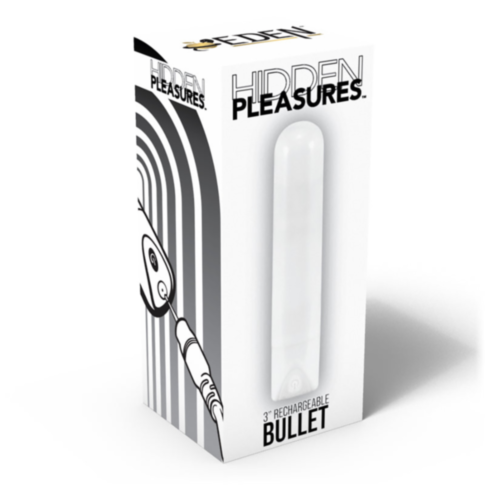 Eden-Hidden Pleasure Rechargeable Bullet-White