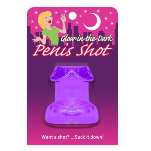 Glow-In-The-Dark Penis Shot-Purple