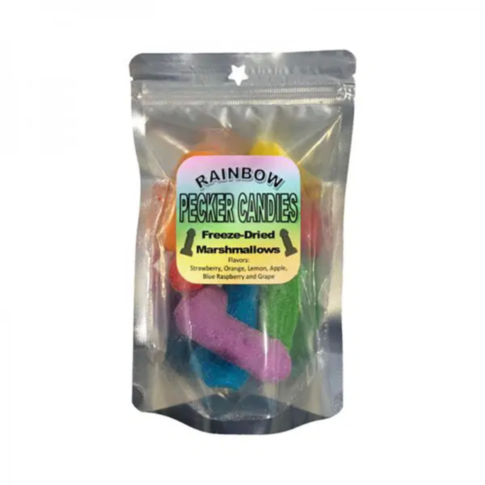 Freeze Dried Rainbow Pecker Marshmellow Candy