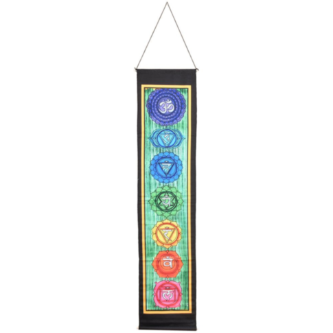 43in X 11in Threadheads Hanging Chakra Prayer Wall