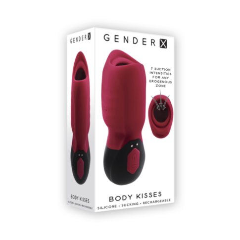 Evolved-Gender X Body Kisses Suction Red Black