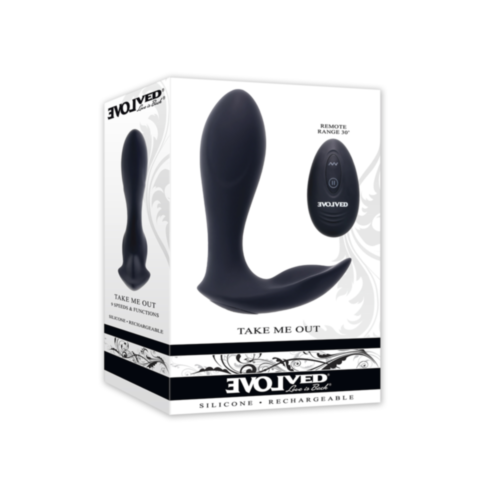 Evolved-Sil Rechargeable Take Me Out-Black