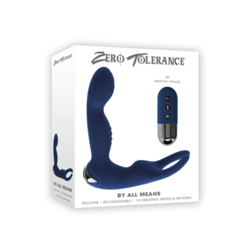 Zero Tolerance-Sil Rechargeable By All Means-Blue