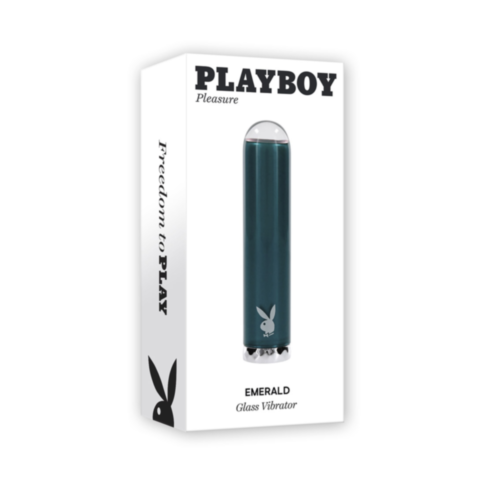 Evolved-Playboy Emerald Glass Vibe-Deep Teal