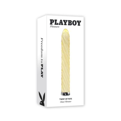 Evolved-Playboy Twist of Fate Glass Vib-Honey