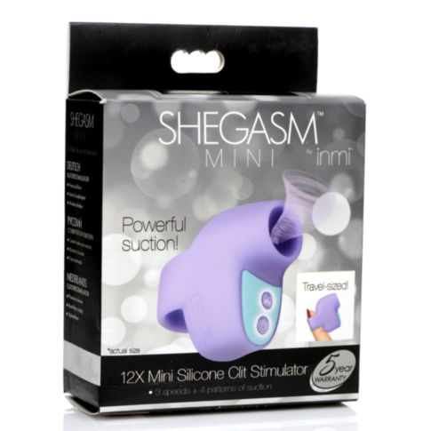 XR-Shegasm Mini 12x Clit Stim-Purple