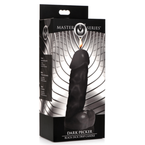 Dark Pecker Black Dick Drip Candle