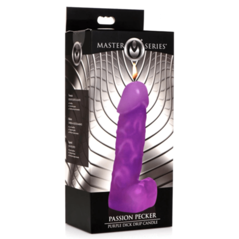 Passion Pecker Purple Dick Drip Candle