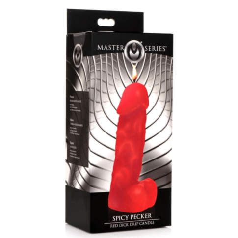 Spicy Pecker Red Dick Drip Candle