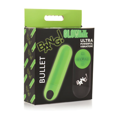 XR-Bang 28X Glow in the Dark Bullet w Remote