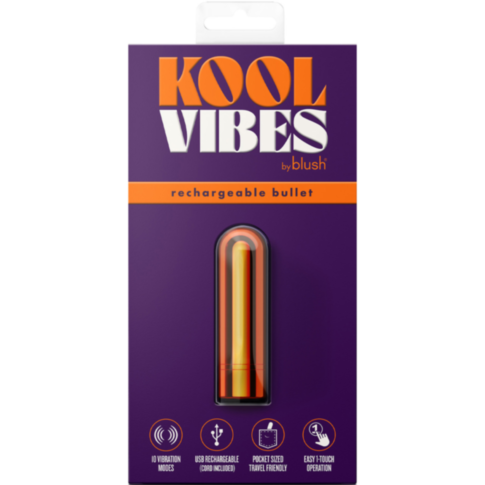 Kool Vibe-Rechargeable Mini Bullet-Tangerine