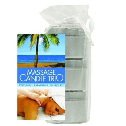 Trio 3oz Candles in Skinny Dip-Dreamsicle-Guavalava