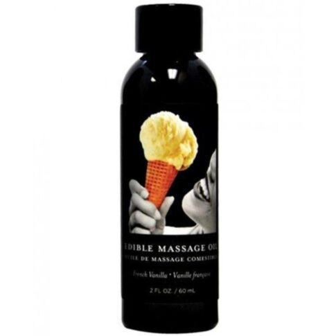 Edible Massage Oil French Vanilla 2oz