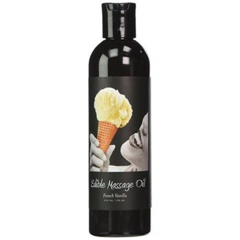 Edible Massage Oil Vanilla 8oz