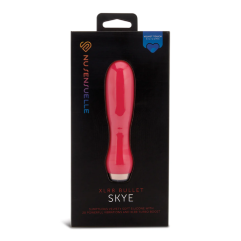 Sensuelle Velvet Touch XLR8 Bullet Skye-Hot Pink