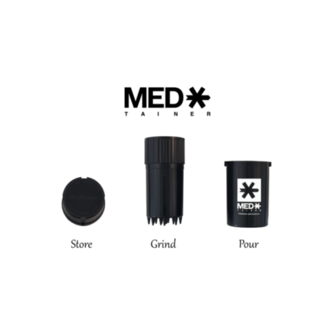 Medtainer Grind Store Pour