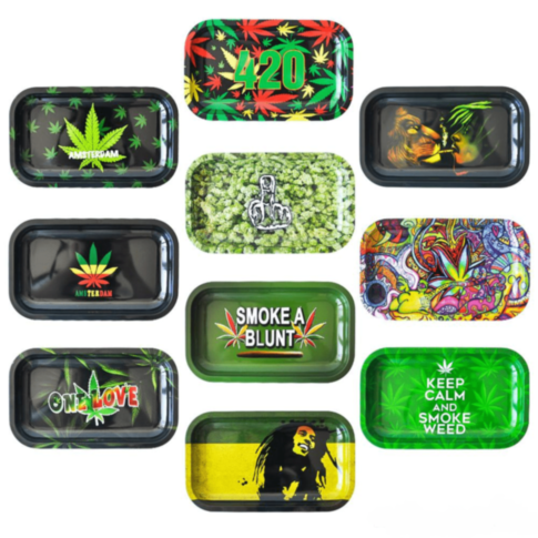 Small Rolling Tray Assorted Designs